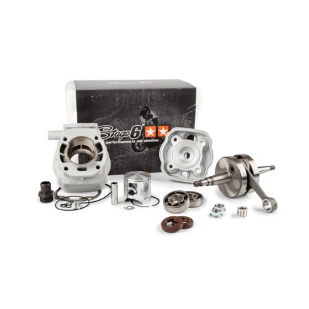 Tuning Kit Stage6 Big Racing cylinder 88cc + crankshaft 45mm stroke Derbi Euro2