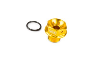 Öleinlassschraube Stage6 Piaggio gelb