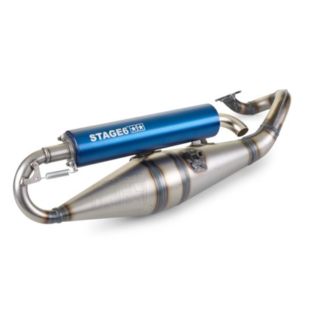 Exhaust Stage6 Pro Replica MK2 Blue Minarelli horizontal / China 2-stroke