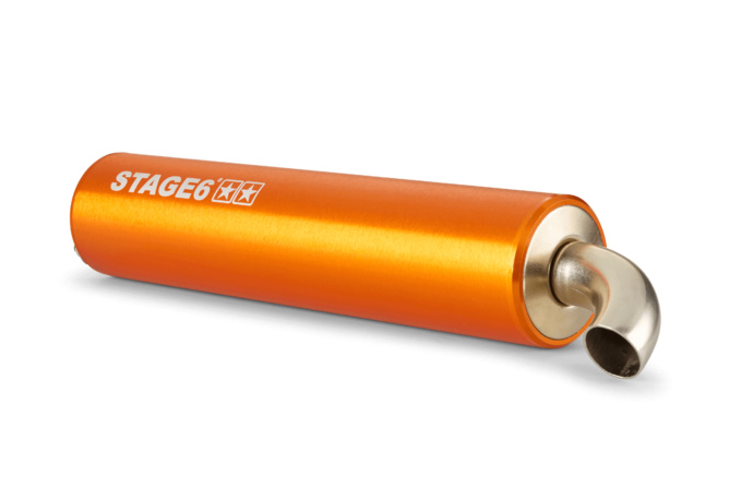 Auspuff Stage6 Pro Replica MK2 Orange Minarelli liegend / China 2-Takt