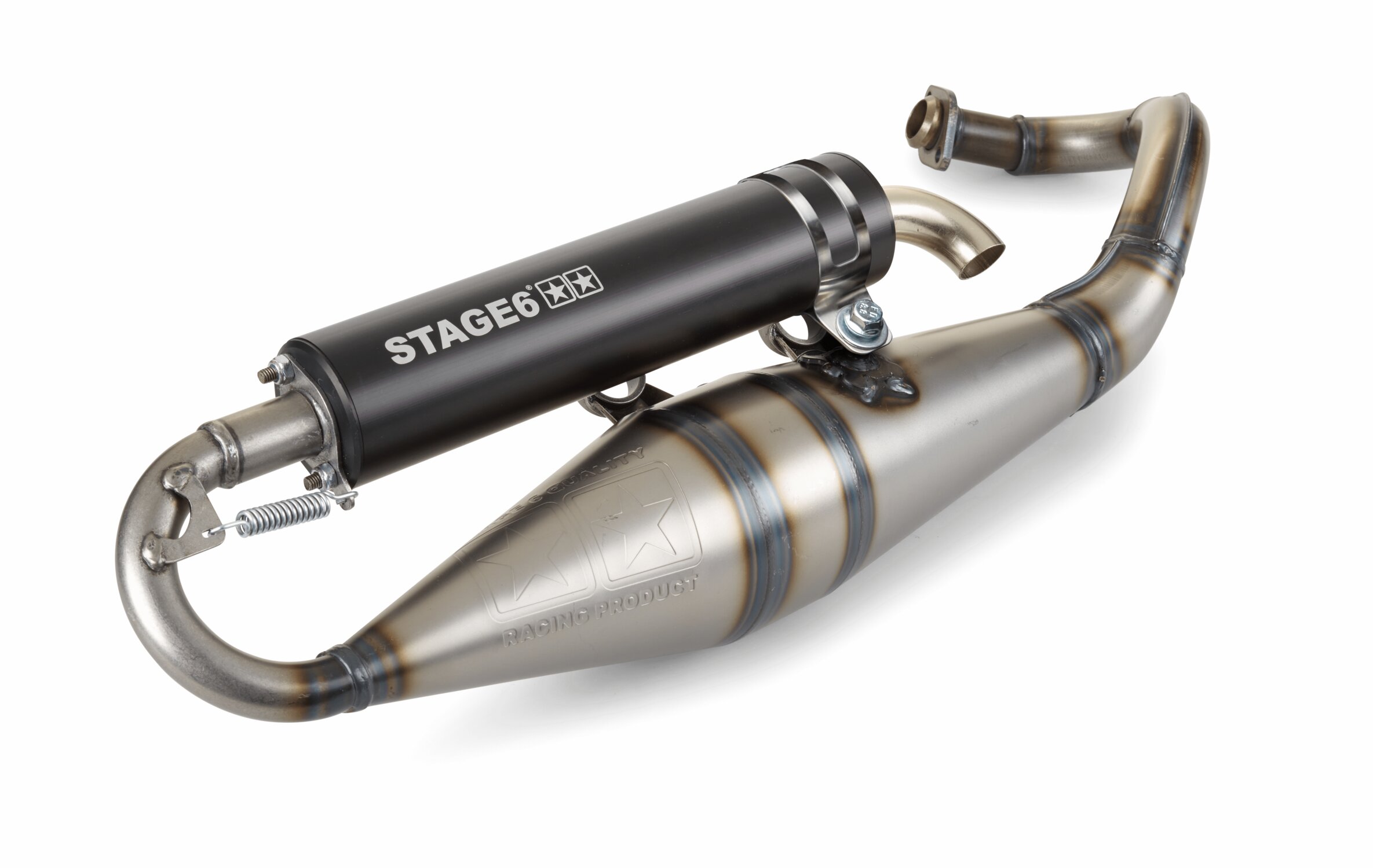 Stage6 Pro Race Replica exhaust installation and de-restriction