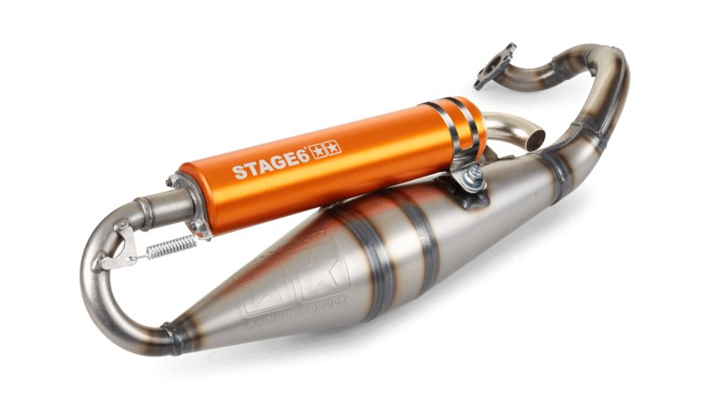 Exhaust Stage6 Pro Replica MK2 Alu Piaggio MAXISCOOT