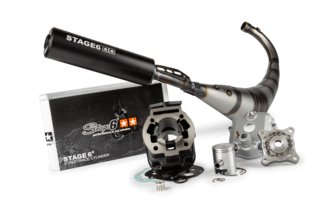 Pack Cylindre - Pot Stage6 50cc StreetRace fonte Derbi Euro3/ Euro 4