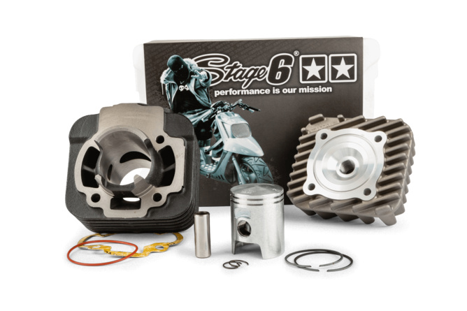 Kit cylindre Stage6 StreetRace 50 Fonte Piaggio Zip