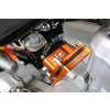 Reed Valve Spacer Stage6 R/T 5mm angle 5° Derbi / Minarelli AM6 orange