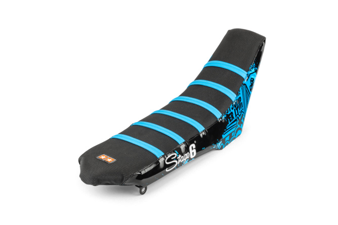 Yamaha TY50 Dual Seat Cover - Black, Complete With Strap By Tight Fit Seats