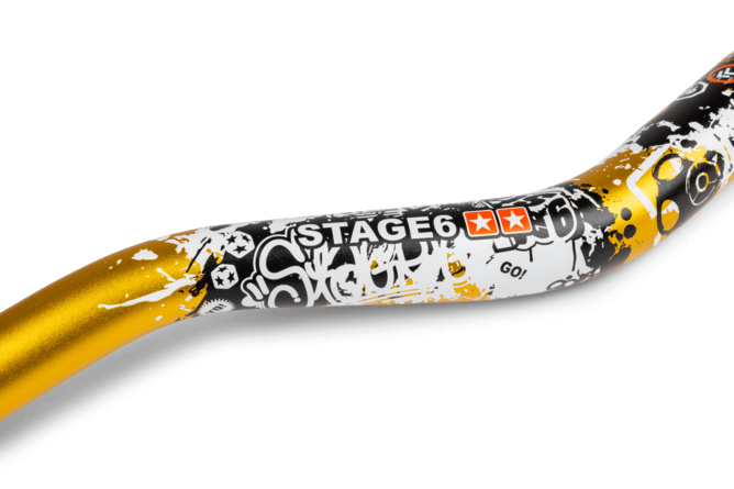 Crosslenker Stage6 Fatbar Design 28,6mm gelb 