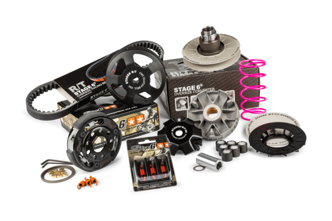 CVT Kit with clutch + torque drive Stage6 R/T Oversize Minarelli / China 2-stroke