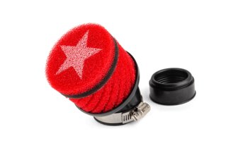 Racing Air Filter Stage6 short red (48mm connection - PWK)
