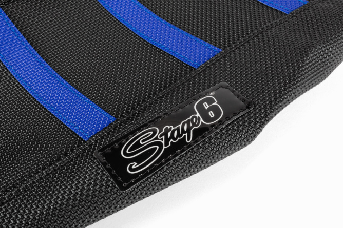 Seat Cover Stage6 black - blue Yamaha DT