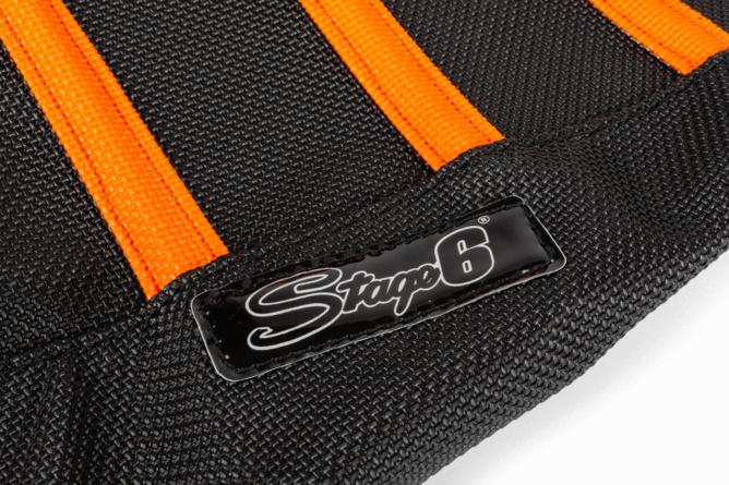 Seat Cover Stage6 black - orange Sherco HRD after 2006