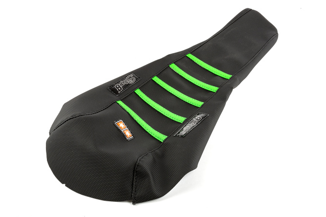 Seat Cover Stage6 black - green Yamaha DT