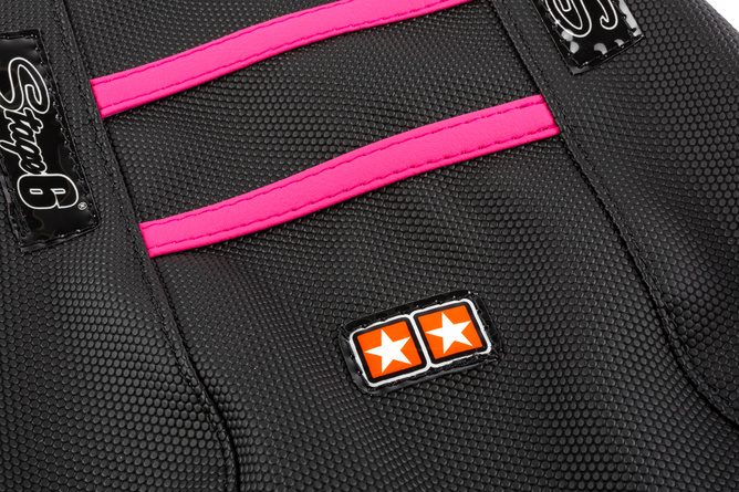 Seat Cover Stage6 black - pink Sherco HRD after 2006