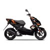 Dekor Kit Yamaha Aerox bis 2013 Stage6 orange / schwarz