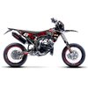 Kit Deco Moto Fantic XM 50 2017 - 2022 Rojo / Negro