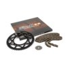 Chain Kit 13x53 - 420 Stage6 aluminium CNC Black Derbi DRD Pro