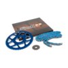 Chain Kit 13x53 - 420 Stage6 aluminium CNC blue Peugeot / Rieju