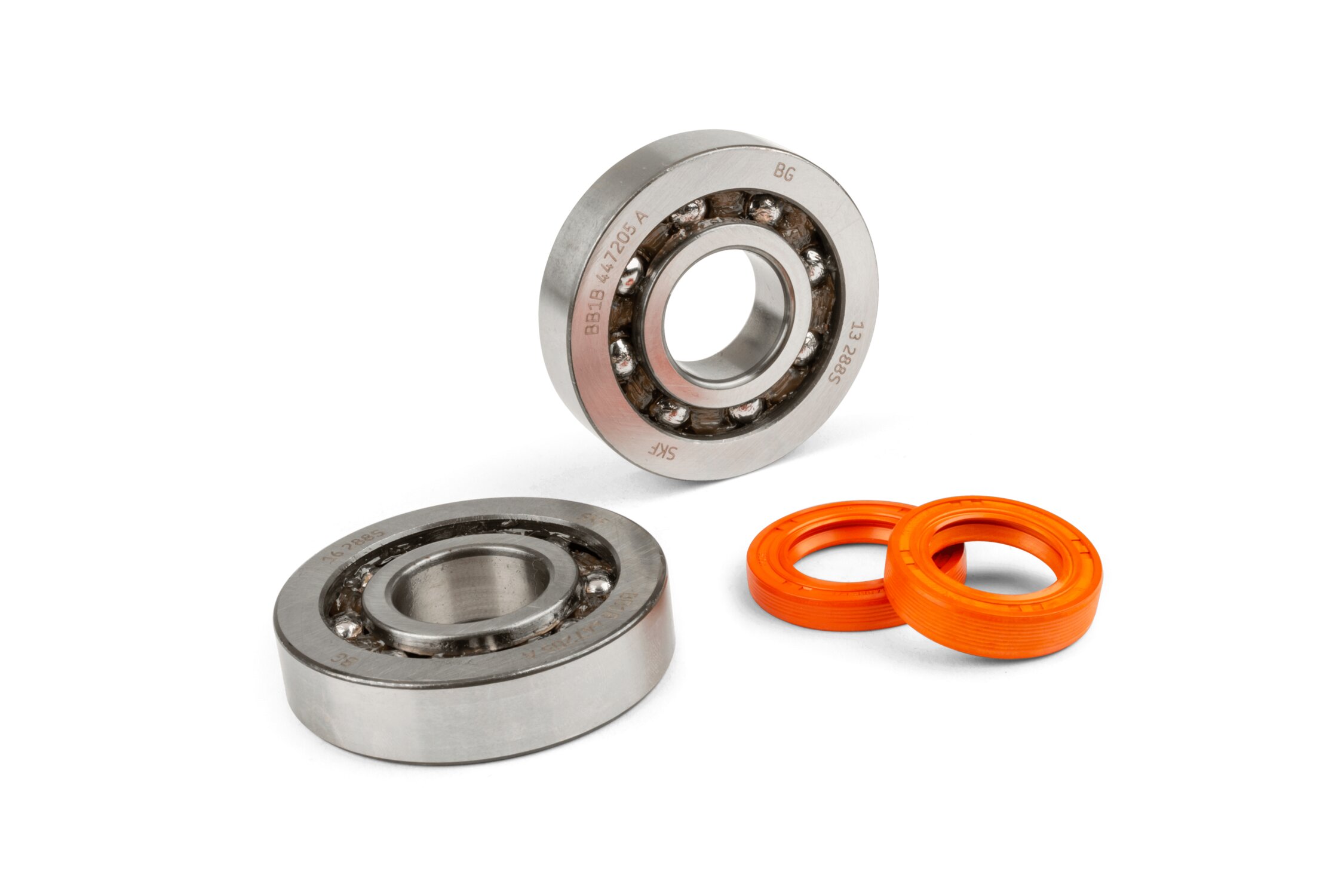 Kit Roulements Vilebrequin SKF C4 + Simmerring Piaggio 50cm3 - Qualité Supérieure
