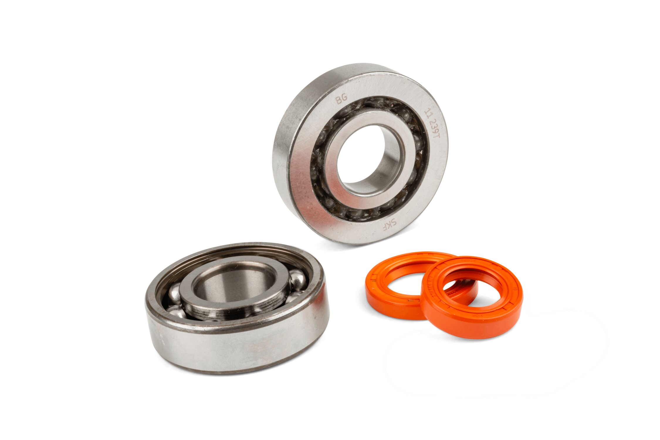 Kit Roulements Vilebrequin SKF C4 Pour Peugeot Speedfight 50cm³ - Avec Joints D'Étanchéité