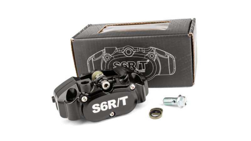 Remklauw 4-zuiger Stage6 R/T MK2 — zwart
