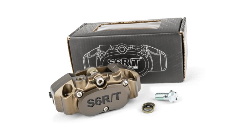 Remklauw 4-zuiger Stage6 R/T MK2 — hard geanodiseerd
