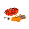 Pack étrier de frein 4 pistons Stage6 R/T MK2 Orange avec plaquettes Racing