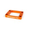 Reed Valve Spacer Stage6 R/T 10mm Derbi / Minarelli AM6 orange