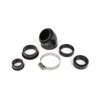 Filtro aria Stage6 Racing d.28 - 48mm nero
