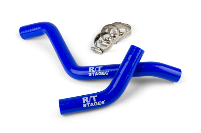 Radiator Hose Set Stage6 R/T blue Derbi Euro 3 and Euro 4
