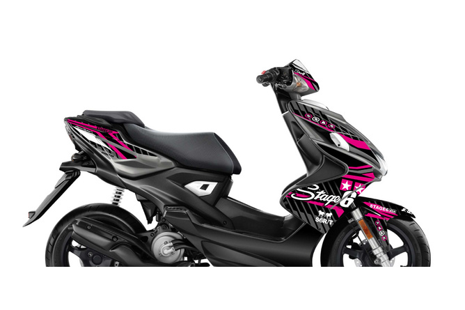 Dekor Kit Yamaha Aerox bis 2013 Stage6 Pink
