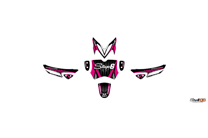 Graphic Kit Yamaha Slider Stage6 Pink