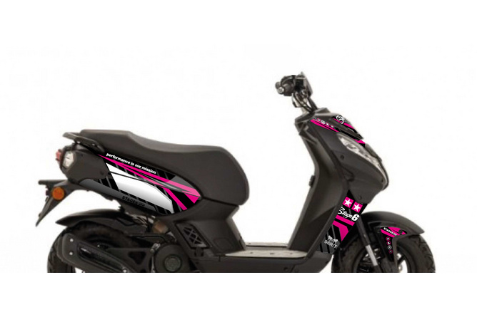 Graphic Kit Peugeot Streetzone Stage6 Pink