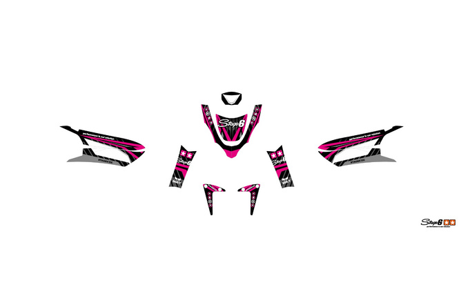 Graphic Kit Peugeot Streetzone Stage6 Pink