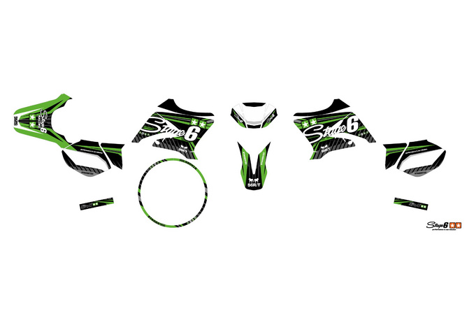 Graphic Kit Yamaha DT 50 Stage6 Green