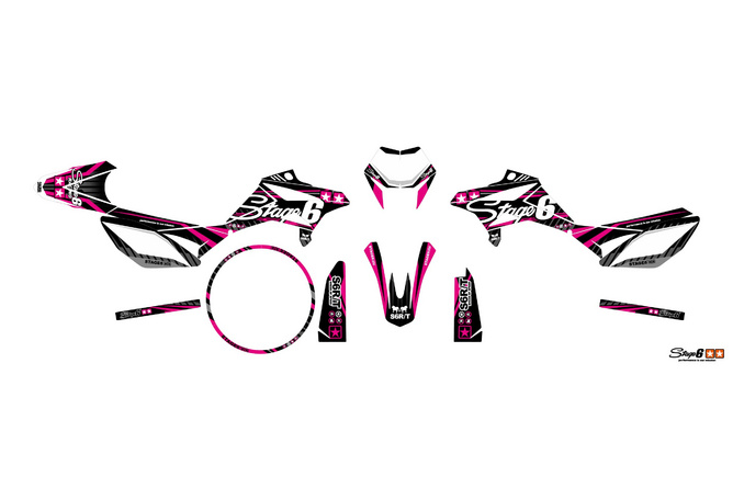 Dekor Kit Beta RR 2011 - 2020 Stage6 Pink