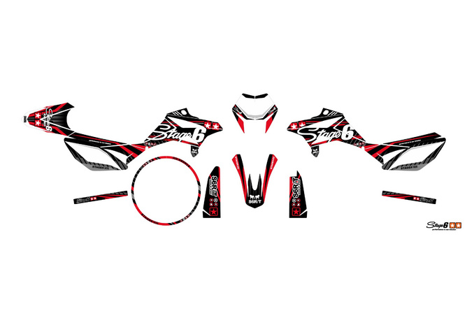 Graphic Kit Beta RR 2011 - 2020 Stage6 Red