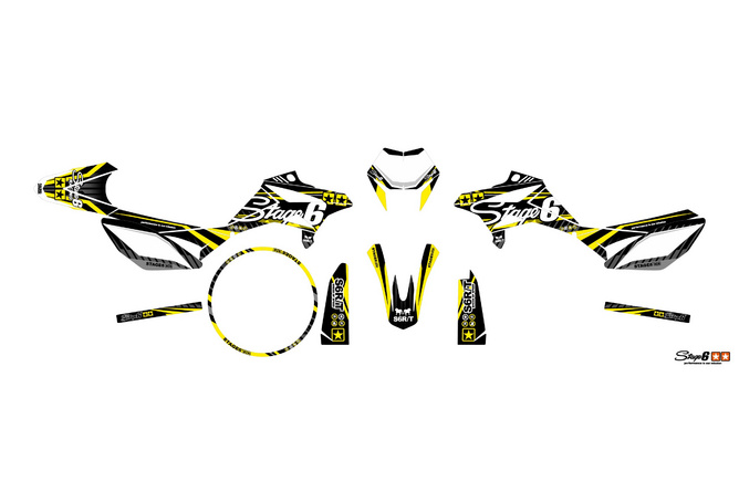 Graphic Kit Beta RR 2011 - 2020 Stage6 Yellow