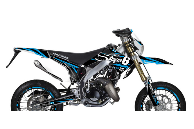 Dekor Kit Honda HM 50 Stage6 Blau