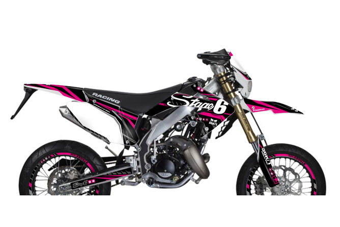 Dekor Kit Honda HM 50 Stage6 Pink
