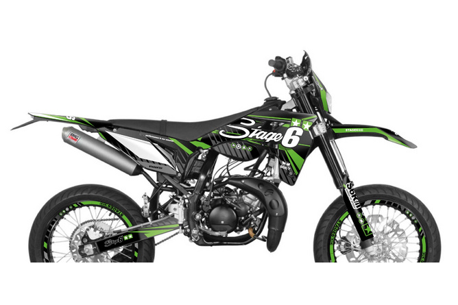 Graphic Kit Sherco SM-R 50 after 2018 Stage6 Green