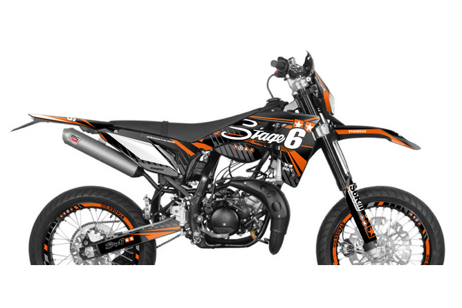 Graphic Kit Sherco SM-R 50 after 2018 Stage6 Orange