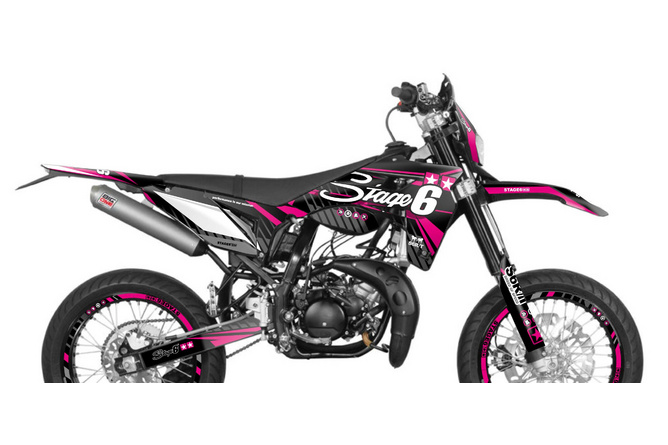 Graphic Kit Sherco SM-R 50 after 2018 Stage6 Pink