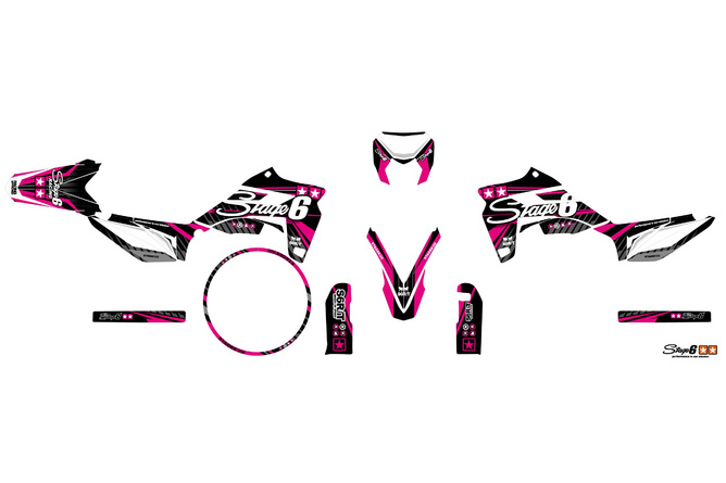 Dekor Kit Sherco SM-R 50 ab 2018 Stage6 Pink
