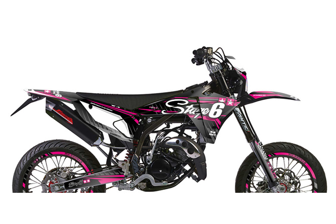 Dekor Kit Fantic XM 50 ab 2023 Stage6 Pink