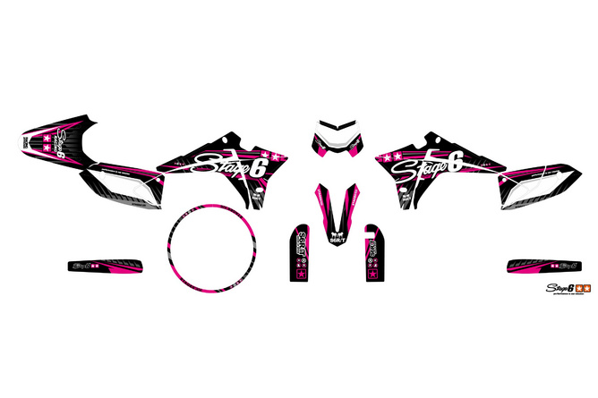 Graphic Kit Fantic XM 50 after 2023 Stage6 Pink