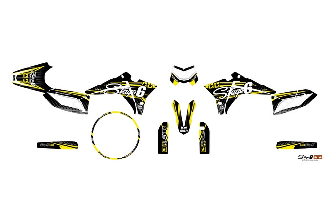 Graphic Kit Fantic XM 50 after 2023 Stage6 Yellow