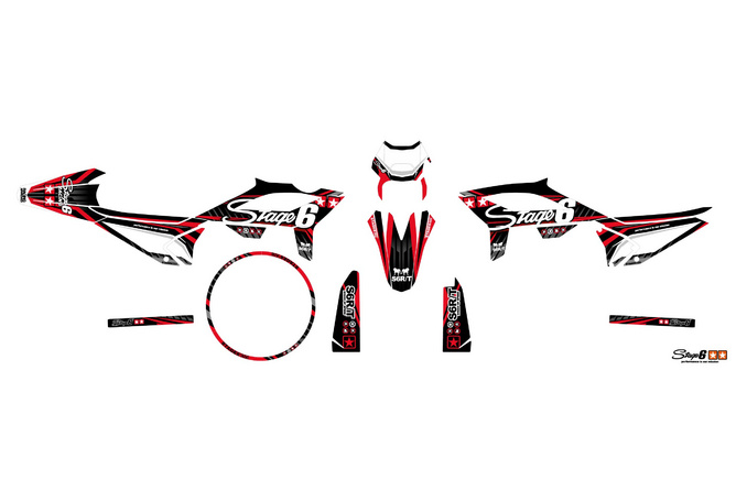 Graphic Kit Beta RR after 2021 Stage6 Red