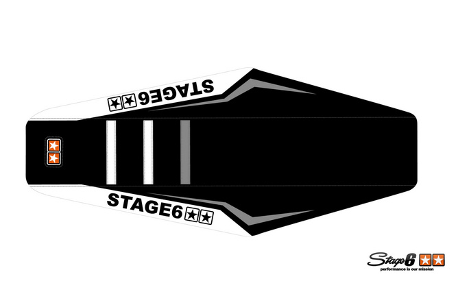 Housse de selle Beta RR 2011 - 2020 Stage6 Full Covering Blanc