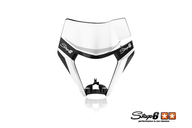 Headlight Mask Decal KTM EXC Stage6 white