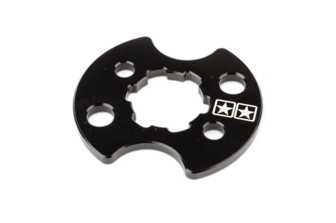 Locking Plate front sprocket Derbi Stage6 black